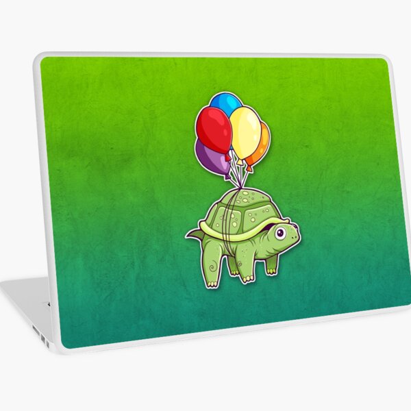 Turtle - Balloon Fun Laptop Skin