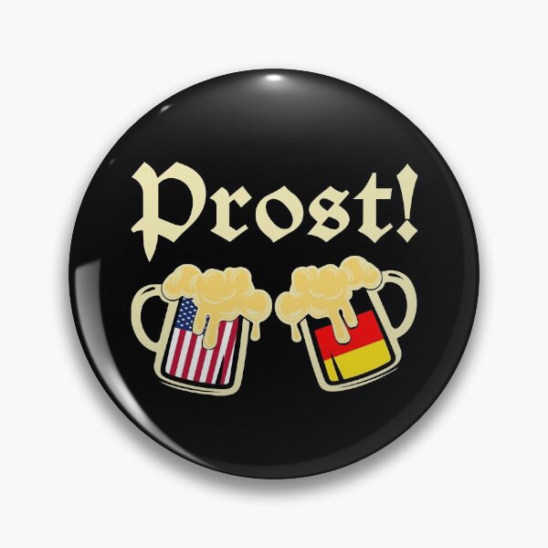 Item preview, Prost! Cheers Oktoberfest German American Beer Drinking Gear designed and sold by DynamicDesign.
