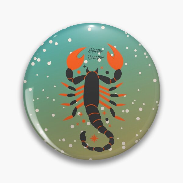Item preview,  Happy Scorpio blue  designed and sold by MamaMiaomiao.