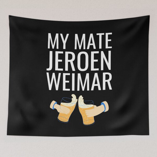 Item preview, My Mate Jeroen Weimar designed and sold by NoirOwned.