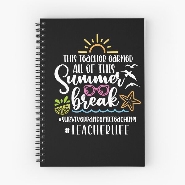 Item preview, This teacher earned All of this Summer Break   designed and sold by ShutterKapan.