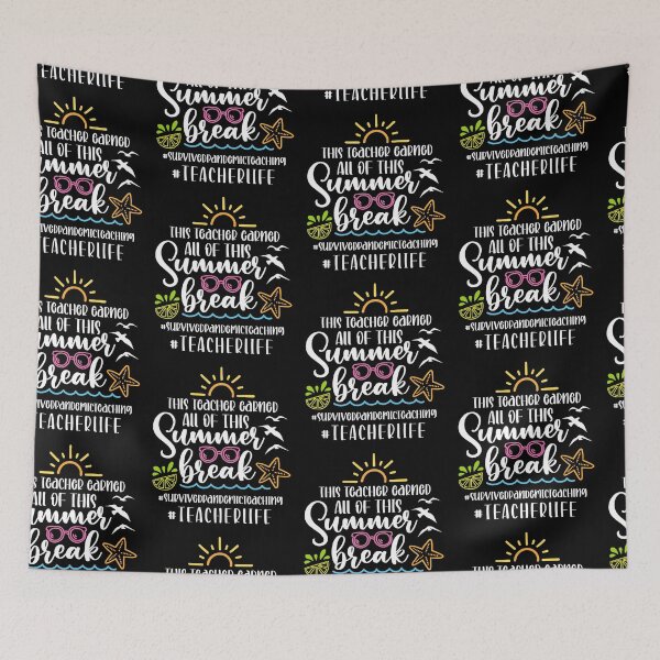 Item preview, This teacher earned All of this Summer Break   designed and sold by ShutterKapan.