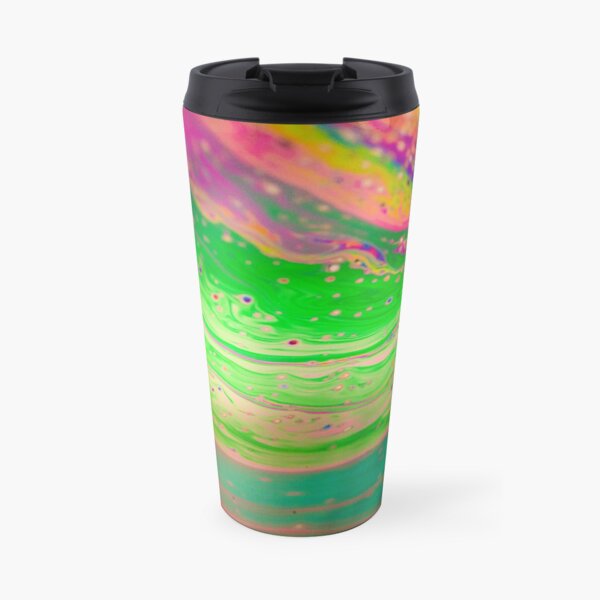 Rainbow Pattern Travel Mug