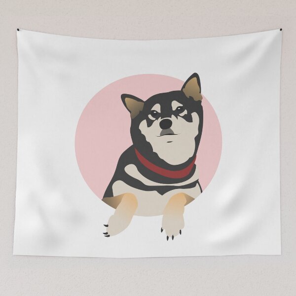 Item preview, Minimalist Dog (Shuba Inu) designed and sold by Diversity-illus.