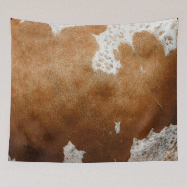 Item preview, Cow Hide Brown Dot & White designed and sold by Gymmer-Life.