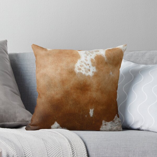Item preview, Cow Hide Brown Dot & White designed and sold by Gymmer-Life.