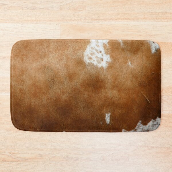 Item preview, Cow Hide Brown Dot & White designed and sold by Gymmer-Life.