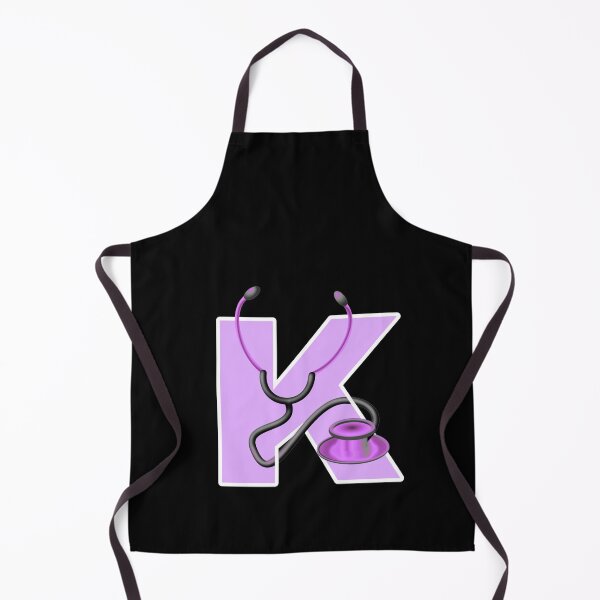 Item preview, md, doctor, letter k, alphabet designed and sold by doctors-apparel.