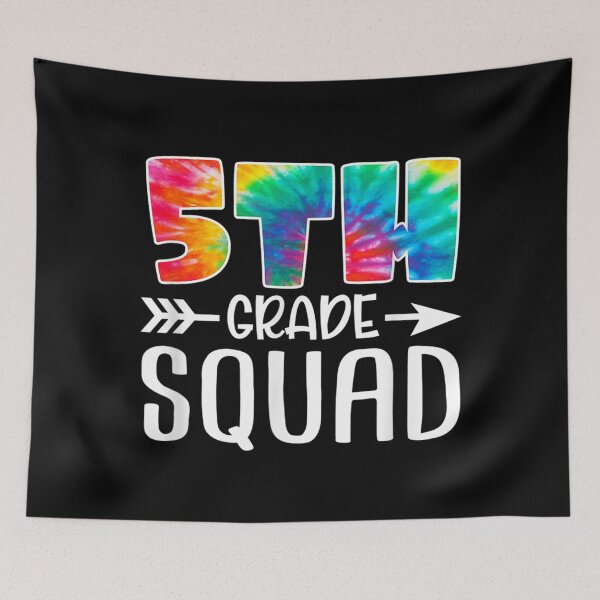 Item preview, 5th Grade Squad Tie Dye Back to School Teacher Student designed and sold by RogerGift.