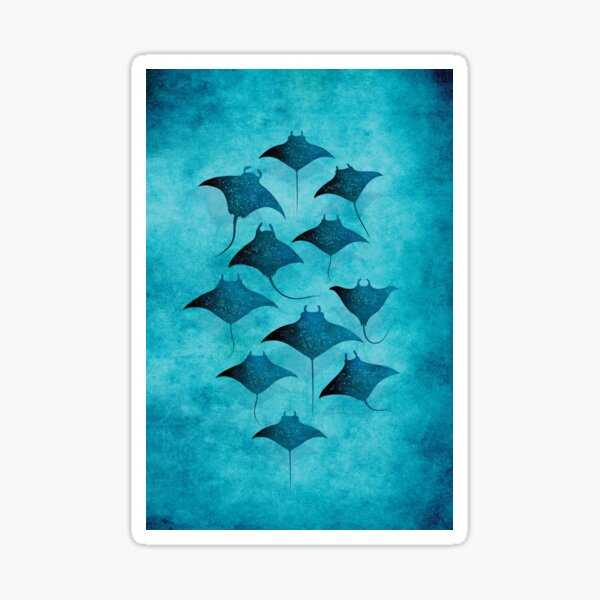 Item preview, Manta Rays Art designed and sold by SurfolioPrints.
