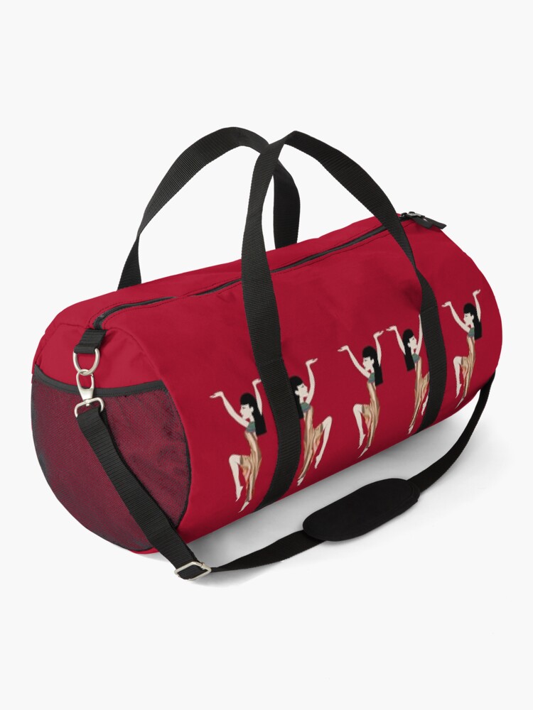 "Cleopatra Egyptian Queen Dancing Series 3" Duffle Bag by MondaysChild Redbubble