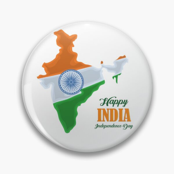 Artikelvorschau, Happy Independence Day Indien 2021 Indien Karte entworfen und verkauft von JumboExclusive.