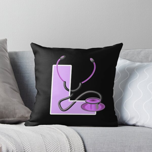 Item preview, md, doctor, letter l, alphabet designed and sold by doctors-apparel.