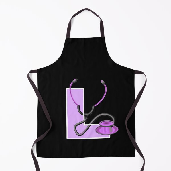 Item preview, md, doctor, letter l, alphabet designed and sold by doctors-apparel.