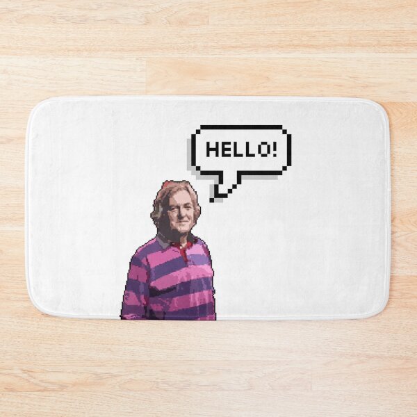 Item preview, James May Hello 8 bit designed and sold by svaiga.
