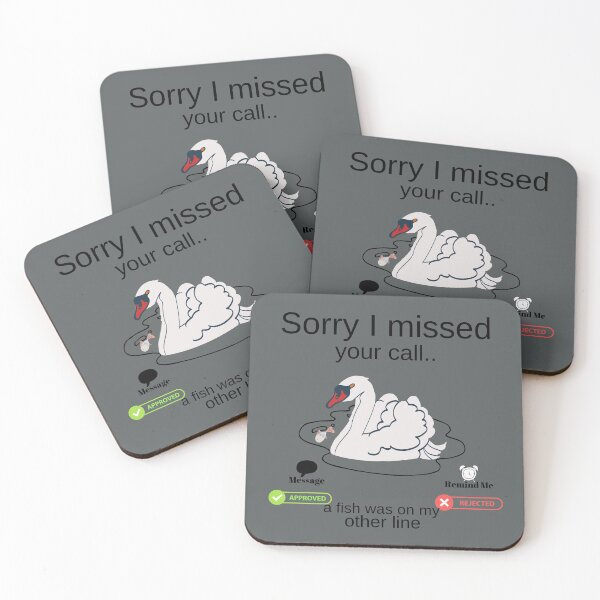Item preview, SORRY I MISSED YOUR CALL designed and sold by passiveink.