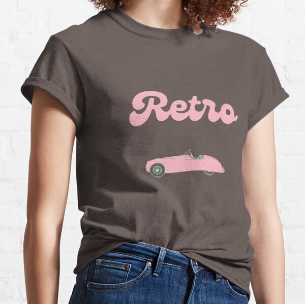 Retro Pink Car Classic T-Shirt