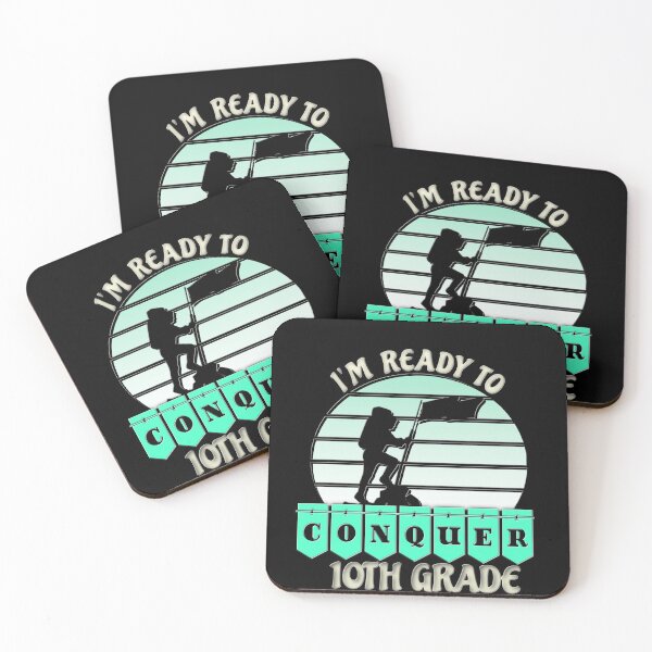 Item preview, I'm Ready To Conquer 10th Grade (Tenth Grade) designed and sold by AbsurdlyEpic.