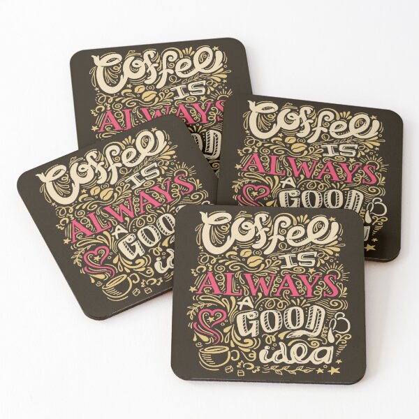 Item preview, Coffee Quote Lettering designed and sold by Peekonet.