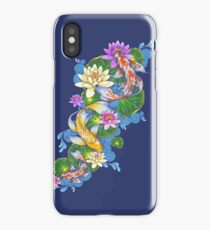Lotus Koi Pond iPhone Case