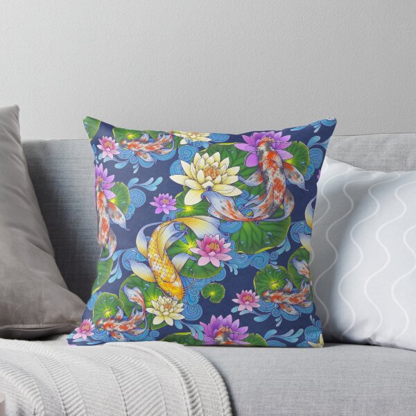 Item preview, Lotus Koi Pond designed and sold by TeaToucan.