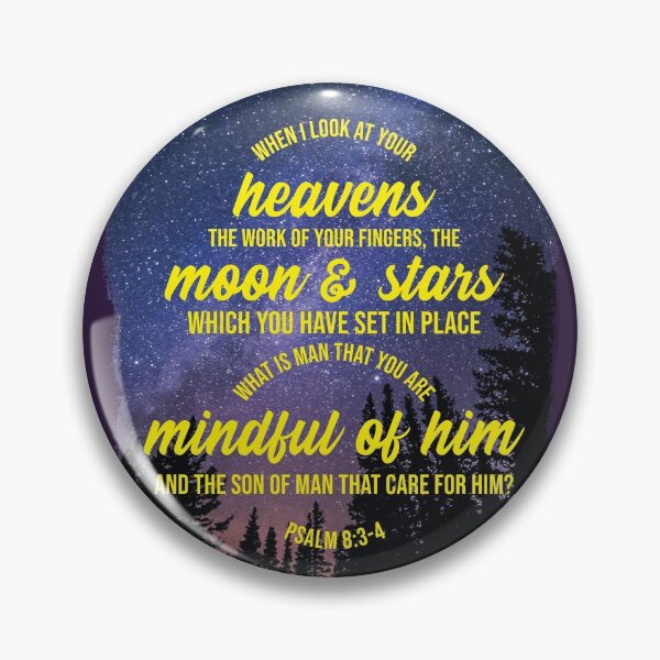 Item preview, Psalm 8:3-4 Summer Bible Verse designed and sold by garmentoffaith.