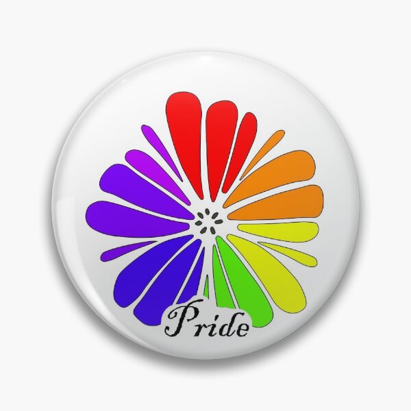 Item preview, pride flower designed and sold by ZippysDesigns.