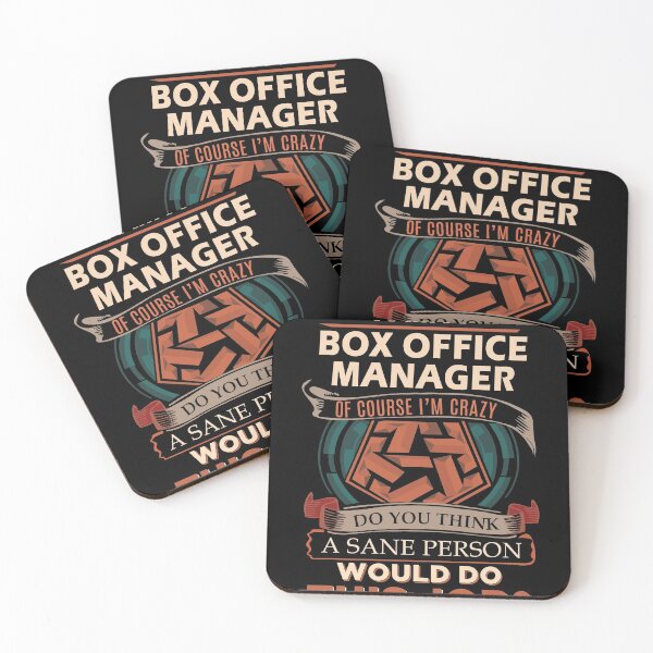 Item preview, Box Office Manager T Shirt - Sane Person Gift Item Tee designed and sold by learkemili.