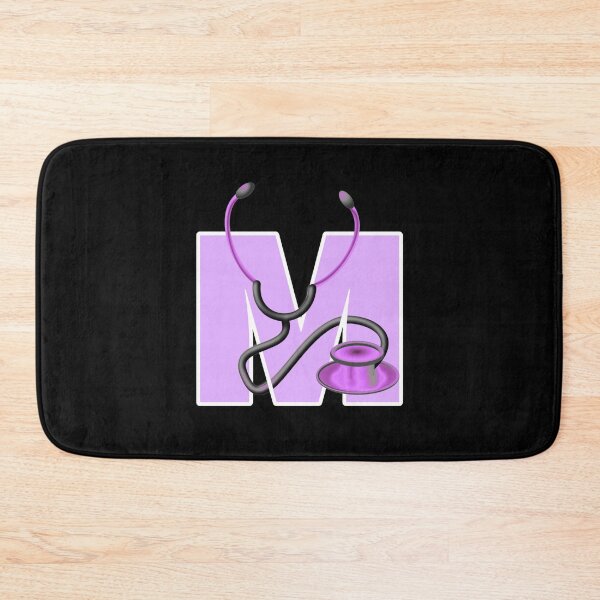 Item preview, rn, md, doctor, letter m,alphabet designed and sold by doctors-apparel.