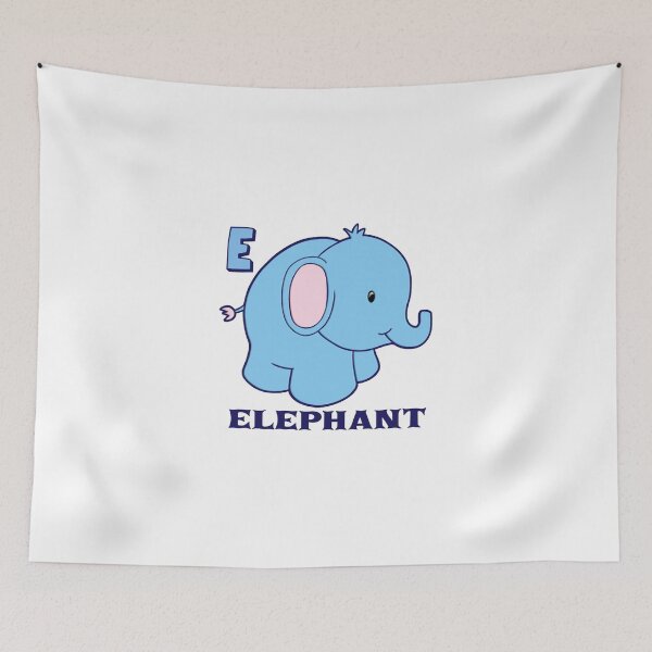 Item preview, E is for Elephant  designed and sold by monarchgraphics.
