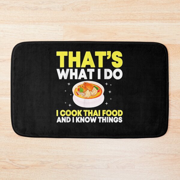 Item preview, Funny Thai Food Chef Saying Asian Food designed and sold by lydiamoranart.