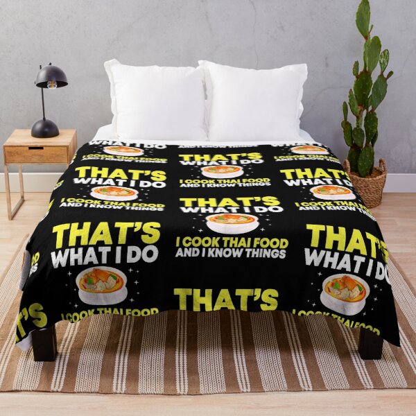 Item preview, Funny Thai Food Chef Saying Asian Food designed and sold by lydiamoranart.