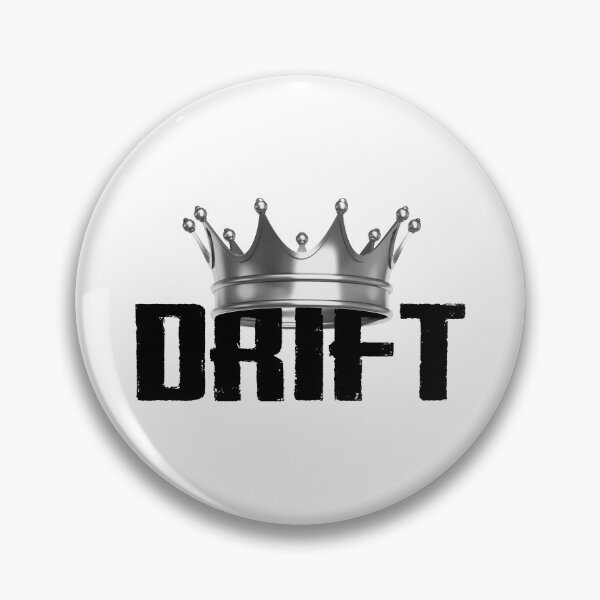 Item preview, Drift! Silver King Crown (On White) designed and sold by epinkb.