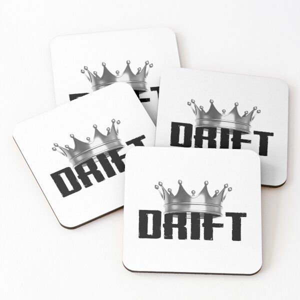 Item preview, Drift! Silver King Crown (On White) designed and sold by epinkb.