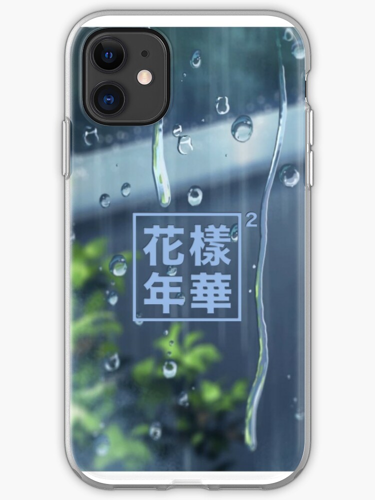 Bts X Garden Of Words 2 Iphone Case Cover By Midoerii Redbubble