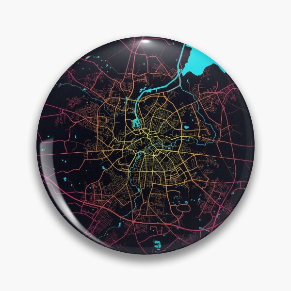 Item preview, Odense City Map of Denmark - Neon designed and sold by deMAP.