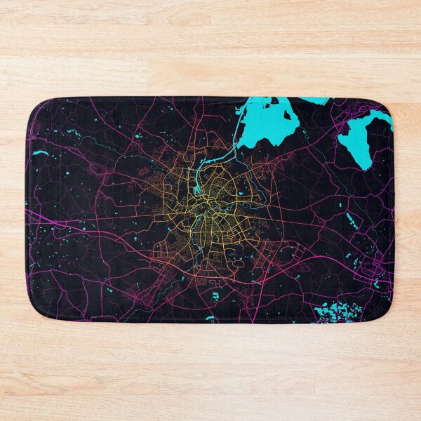 Item preview, Odense City Map of Denmark - Neon designed and sold by deMAP.