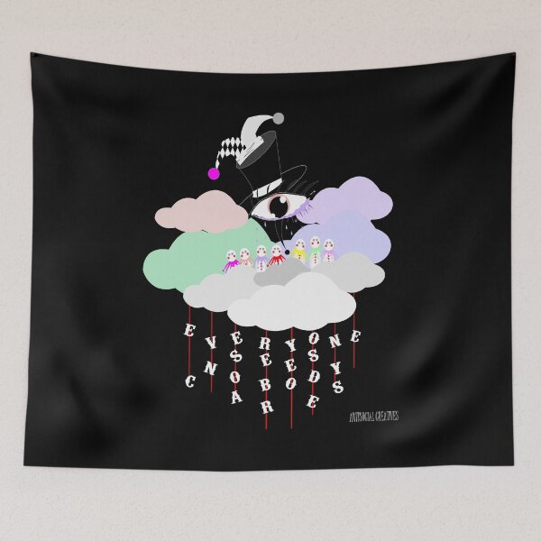 Item preview, #EVERYONE SEES NOBODY CARES designed and sold by Antisocial Creatives.