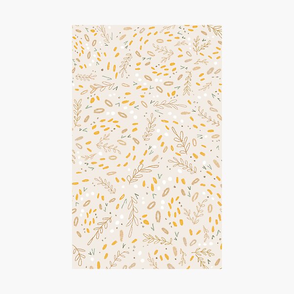 Item preview, jardin de fleurs - tirage d'art original (taille standard) designed and sold by megcoooper.