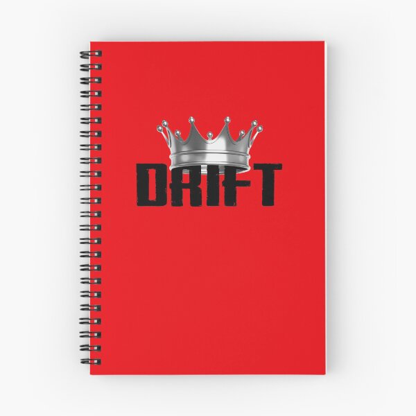Item preview, Drift! Silver King Crown (On Red) designed and sold by epinkb.