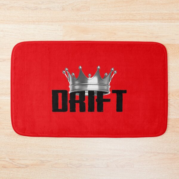 Item preview, Drift! Silver King Crown (On Red) designed and sold by epinkb.