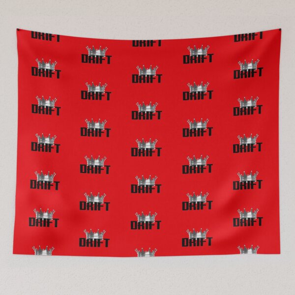Item preview, Drift! Silver King Crown (On Red) designed and sold by epinkb.