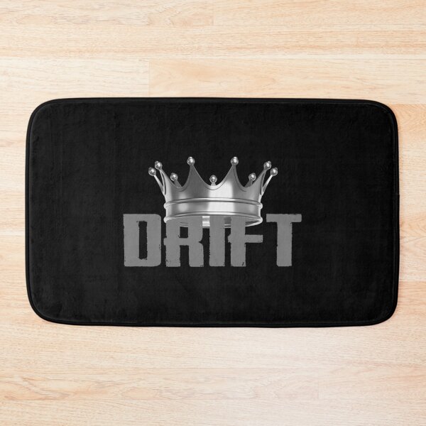 Item preview, Drift! Silver King Crown (On Black) designed and sold by epinkb.