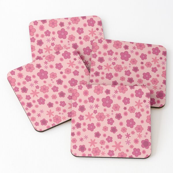 Item preview, Aesthetic Pink Floral Pattern designed and sold by tellurica.