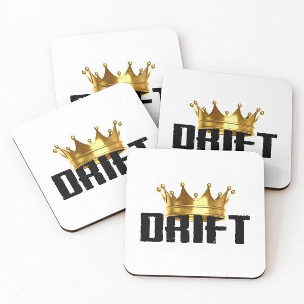 Item preview, Drift! Gold King Crown (On White) designed and sold by epinkb.