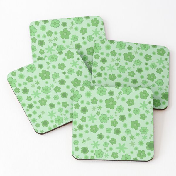 Item preview, Aesthetic Green Floral Pattern designed and sold by tellurica.