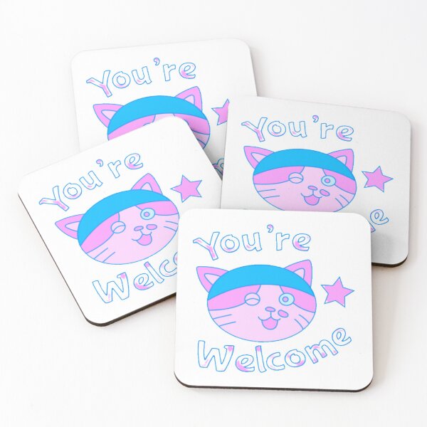 Item preview, You're Welcome kitty designed and sold by bivetTshirt.