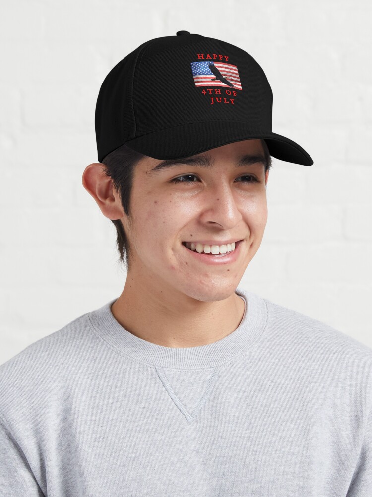 HAPPY 4TH OF JULY Baseball Cap