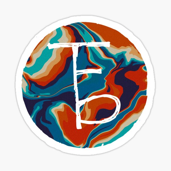 Vista previa del artículo con la obra «Logotipo del remolino del arco iris de TFB», diseñado y vendido por onisam.