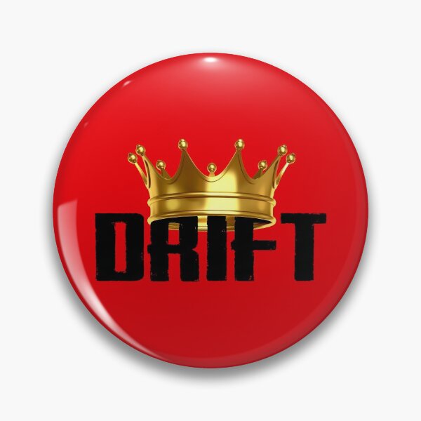 Item preview, Drift! Gold King Crown (On Red) designed and sold by epinkb.